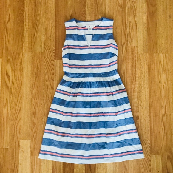 SOLD Vineyard Vines St. Jean Striped Dress - Picture 2 of 4